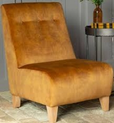 Poppy Armless Accent Chair