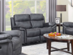 Richmond Charcoal Grey 2 Seater Sofa