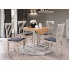 Altona Round Drop-Leaf Dining Set