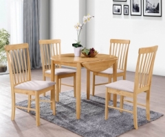 Cologne Round Drop-Leaf Dining Set