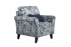 Pippa Navy Accent Chair