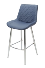 Silvia Blue Bar Stool