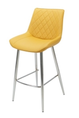 Silvia Yellow Bar Stool