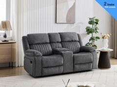 Morgan Slate Grey 2 Seater Sofa