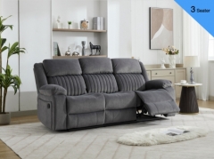 Morgan Slate Grey 3 Seater Sofa