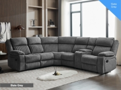Morgan Slate Grey Corner Suite