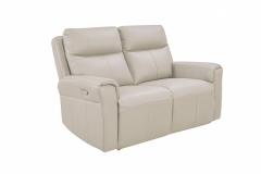 Russo Stone 2 Seater Electric Reclining Sofa