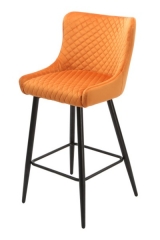 Talia Orange Bar Stool