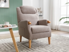 Lisbon Taupe Chair