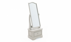 Mabel Taupe Cheval Mirror