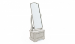 Mabel Taupe Cheval Mirror