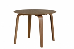 Addison Walnut Round Dining Table
