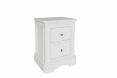 Mabel White Bedside Table