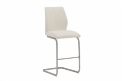 Irma White Counter Chair