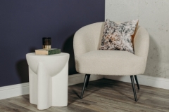 Xia White Lamp Table